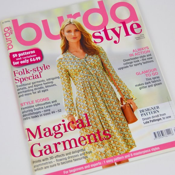 Burda Style Magazine March 2017 - Brand New with 48 Attached Patterns - Picture 1 of 14
